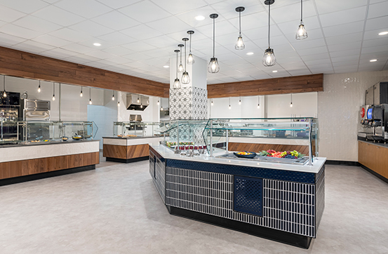 Foodservice Design at Franklin College Servery in Franklin, Indiana