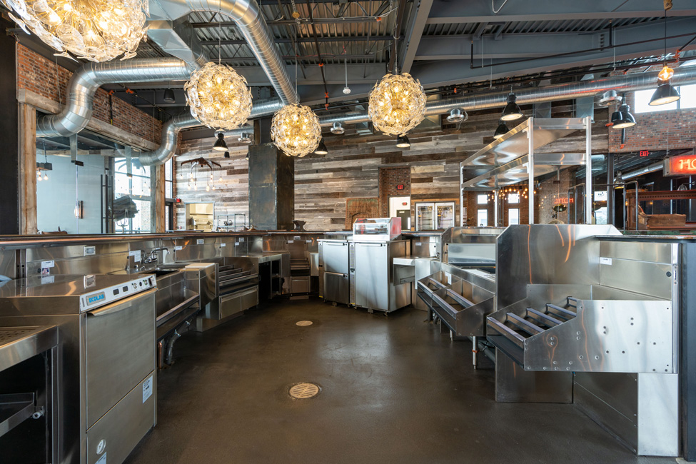 Commercial Kitchen Design at INDUSTRY Restaurant + Bar in Sparta, NJ
