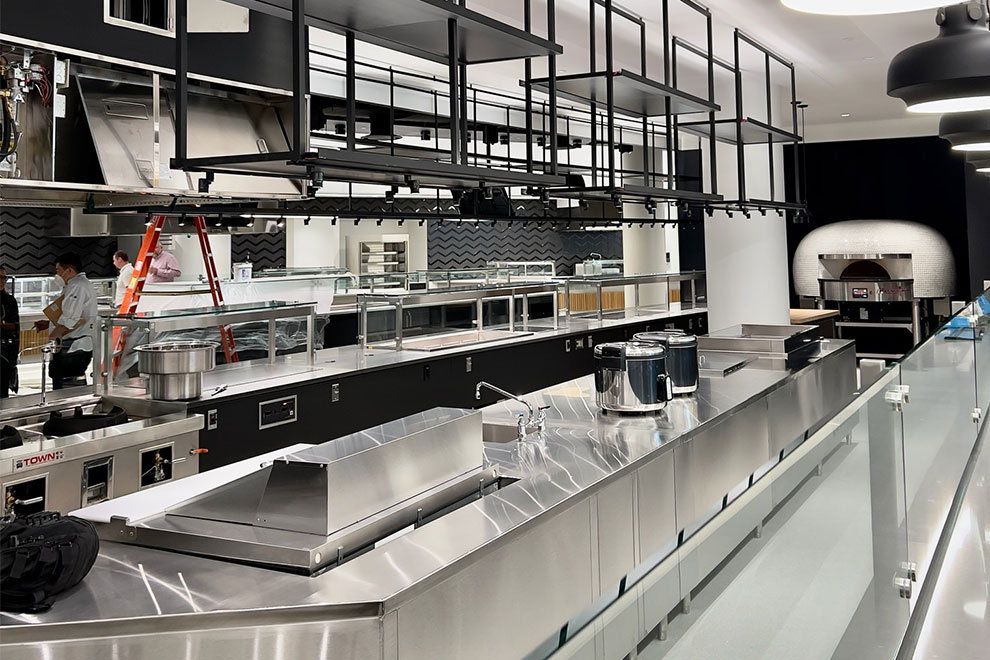 Commercial Kitchen Design at Valo Park in McLean, Virginia